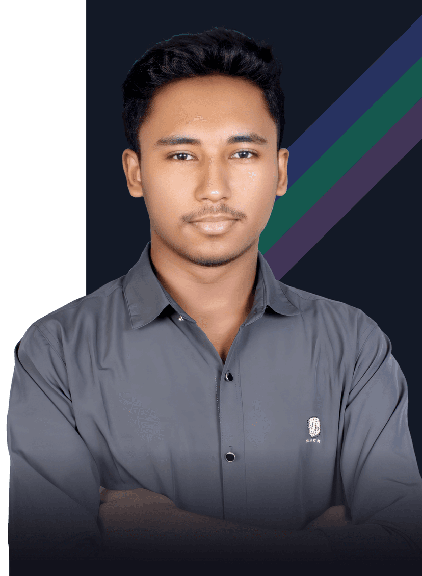 Riyad Hossain - Friyad's half photo with formal shirt