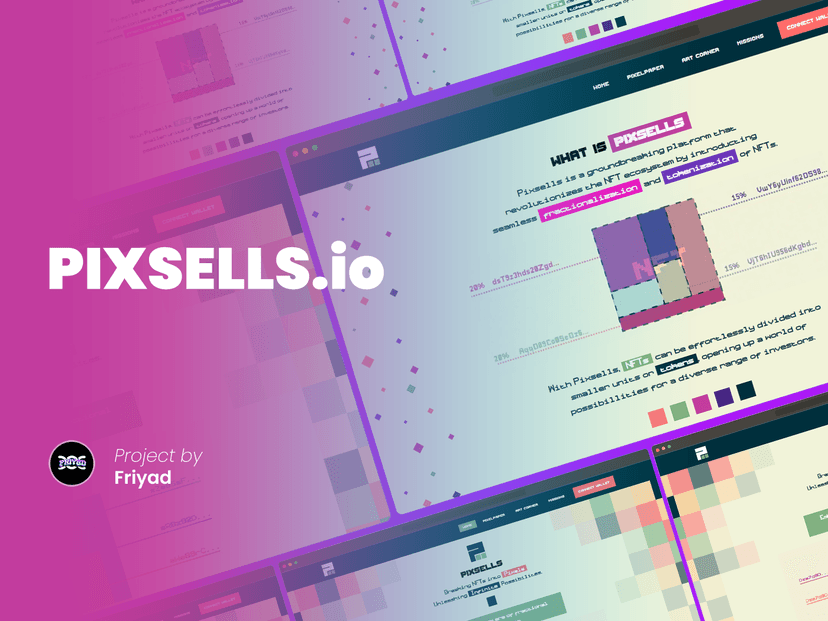 Portfolio Project of Riyad Hossain: Pixsells.io