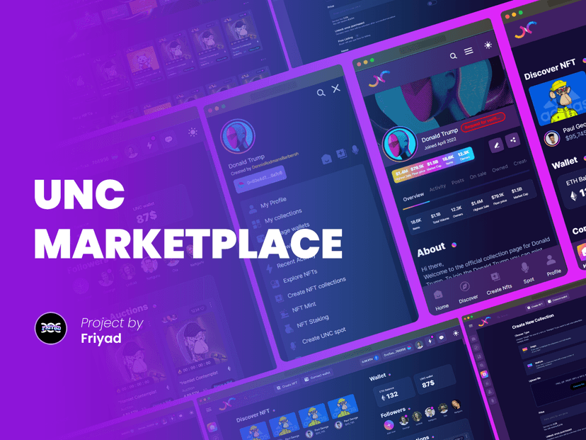 Portfolio Project of Riyad Hossain: UNC Marketplace