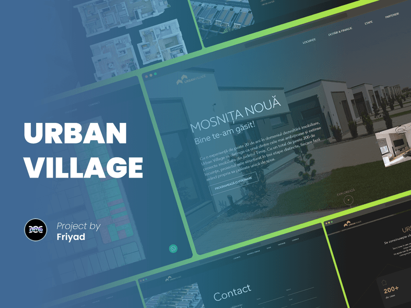 Portfolio Project of Riyad Hossain: Urban Village